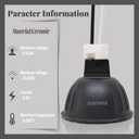 LUCKY STAR MR16 Socket, GU5.3 Socket, LED Halogen Lamp Ceramic Wire Connector Base Socket Adapter MR16 MR11 GU5.3 Socket (10) Pack.