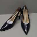 IDIFU IN3 High Closed Toe Heels Women's Pumps Stiletto Pointed Toe Dress Shoes for Women Comfortable Cut Out Wedding Bride Bridesmaid Guest Prom Work Office Dressy Trendy Fashion Classic Pumps Shoes Size 8