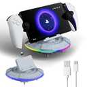 2 x Hosanwell PS Portal Charging Dock, 23 RGB Lighting Modes, 3 Hours Fast Charging, for PS Portal Consoles, is The PS Portal Charging Dock That Every PS Portal Gamer Deserves