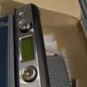 GreenPan Elite 7-in-1 Multi-Function Contact Grill & Griddle, Healthy Ceramic Nonstick Aluminum, Grill & Waffle Plates, Adjustable Shade & Shear, Closed Press/Open Flat Surface, PFAS-Free, Oxford Blue