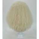 MAGQOO Light Blonde Wigs for Men Long Curly Wavy Blonde Wig Male Boy Synthetic Heat Resistant Cosplay Costume Halloween Party