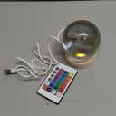 Gymnastics Night Light, Gymnastics Gifts for Girl, Gymnastics 3D (3.15 in) Crystal Ball Night Light with Remote Upgraded Lamps with 16 Color for Birthday Xmas Cool Room Decor for Boys Girls