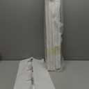 Heybly Luggage Rack, Folding Suitcase Stand with Storage Shelf, Heavy-Duty Luggage Holder for Guest Room Bedroom Hotel, Holds up to 141 lb, White HLR010W1