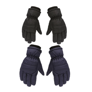 Kids Snow Gloves，Boys and Girls Winter Gloves in Classic Solid Color aterproof and Warm Winter Gear 5-7Years