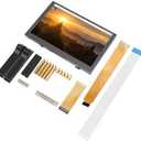 Touch Screen IPS Display 1024 X 600 DSI IPS LCD Display for Pi5 4B CM4 3B 3A 3B CM3+ CM3 + It 3A Connect Via Including Panel Touch Screen 4B This 5in