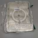 Divided Clear Snackle Box Container, Serving Tray with Lid & Handle, Charcuterie Board Container Storage Organizer for Fruit, Candy, Veggie, Nuts & Snacks, Perfect for Party, Travel, & Picnic