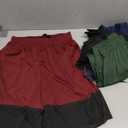 Real Essentials Men’s 5 Pack: 9" Dry-Fit Shorts – Athletic Gym, Workout, Basketball, Running, Casual Lounge Active Pockets, S