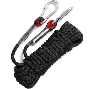 Static Climbing Ropes 35FT,50FT,100FT,150FT,200FT,250FT(Diam 10mm,16mm)