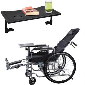 Wheelchair Tray Table with Cup Holder,Detachable Wheelchair Table for Eating, Reading, Resting, Wheelchair Accessories