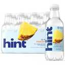 Hint Water Pineapple, Pure Water Infused with Pineapple, Zero Sugar, Zero Calories, Zero Sweeteners, Zero Preservatives, Zero Artificial Flavors, 16 Fl Oz (Pack of 12) Expiry: 07/29/27
