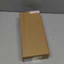 Eywamage Green Christmas Tree Taper Candles with Remote, Real Wax Flickering Flameless LED Candlesticks Set of 2