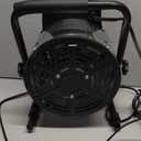 Buyplus Greenhouse Heater with Digital Thermostat, 1500W Outdoor Heaters for Patio, Overheat Protection & 3S Fast Heating, Electric Space Heater for Patio, Garage, Greenhouse, Flower House, Silver