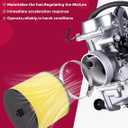 Carburetor For Honda FourTrax Foreman 450 TRX450ES TRX450S 1998-2001/16100-HN0-A02,16100-HN0-A00 with air filter