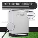 Dog Poop Trash can Outside 12L, for Medium & Large Breed Dogs, Medium Outdoor Trash can