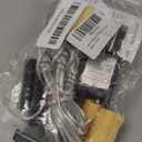 LR6 AA Battery Eliminator, AC to DC 3V 4.5V Power Supply Adapter,3 Connectors, Replace 2 or 3pcs 1.5V AA Battery,for Decorations LED Light,Indoor and Outdoor