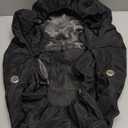 IvyWind Baby Car Seat Cover, Universal Winter Carseat Cover for Babies with Breathable Mesh Window, Cozy and Warm Infant Car Seat Covers for Cold Weather, Kick-Proof Carseat Canopy for Boy Girl, Black