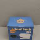 Cordless Electric Lunch Box,24000mAh Heated Lunch Box Battery Powered with Automatic Heating, 5Cups Portable Food Warmer,Multi-Mode Automatic Heating with an Insulated Bag and Utensils (Black)