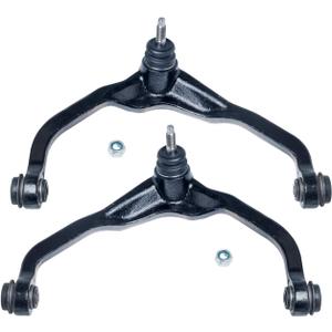 TUCAREST 2Pcs K621564 K621565 Left Right Front Upper Control Arm and Ball Joint Assembly Compatible With 2007 08 09 10 2011 Do-dge Nitro /2008-2012 Je-ep Liberty Driver Passenger Side Suspension