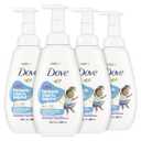 Dove Foaming Body Wash 4 Count For Kids Cotton Candy Hypoallergenic Skin Care, 13.5 Fl Oz