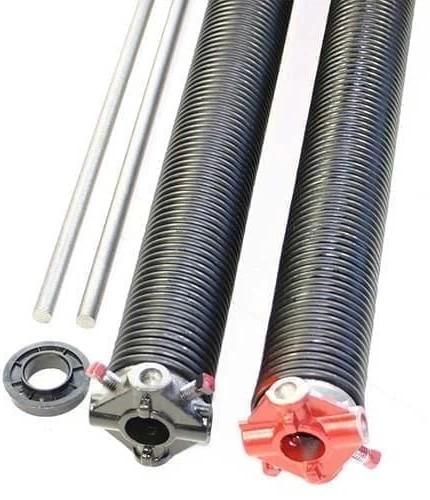 .192 x 2" x 17" Pair Of Garage Door Torsion Springs With Winding Bars .192 x 2" x 17" Pair Of Garage Door Torsion Springs With Winding Bars