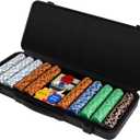 Poker Set 500PCS 14g Blank Clay Poker Chips