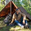 Stansport Light-Duty Rip-Stop Tarp 12' x 16' - Brown (U-1216)