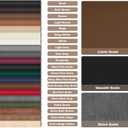 Leather Repair Tape, 23.6x79 inch Leather Patches for Furniture, Self Adhesive Leather Repair Patch for Sofas, Couches, Leather Covers, Seats, Chairs, Vinyl Repair Tape Light Brown