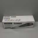 Handheld Vacuum Cordless Rechargeable, Hand Held Vacuum Cordless with LED, USB Charge, 1.65LBs,Car Vacuum Cleaner for Car/Home/Pet