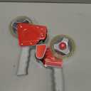 Mr. Pen- Heavy Duty Packing Tape Dispenser Gun, 2 Inch, 2 Pack with 2 Clear Tape Rolls, Handheld Tape Gun for Moving, Shipping, Sealing Boxes & Packaging (Red)