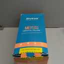 Elviros Cervical Neck CPAP Pillow for Sleeping, Ergonomic Adjustable Height Neck Support Memory Foam Bed Pillow for CPAP Users with Sleep Apnea, Suitable for Side and Back Sleepers (Dark Grey)