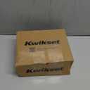 Kwikset Casey Entry Door Handle with Lock and Key, Secure Keyed Reversible Lever Exterior, For Front Entrance and Bedrooms, Satin Nickel , Pick Resistant Smartkey Rekey Security and Microban (1 Pack)