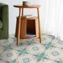 Peel and Stick Floor Tile: 20pcs11.81 * 11.81in self-Adhesive Floor Tile StickerWaterproof Vinyl Flooring for Bathroom/Kitchen/Bedroom/livingroom/Hallway(Green) (Dark Green Light Green and White)