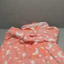 Fiosnow Glow in the Dark Star and Moon Blanket Hoodies for Women and Men Adult Fleece Sherpa Oversize Wearable Blanket Hoodies for Soft and Warm, M