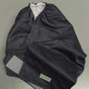 Wegreeco Washable Male Dog Belly Band (Stylish Pattern) - Pack of 3 - Washable Male Dog Belly Wrap, Dog Diapers Male (Black, Charcoal, Navy, Large)