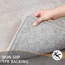 MINIDEAR Bathroom Rugs 60x20 Tan - Thick Memory Foam Bath Mat, Ultra Soft & Plush Fluffy, Non-Slip, Quick Dry, Absorbent Washable Floor Microfiber Mat for Tub, Home Decor Accessories