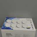 SITERWELL Smoke Detector, Hardwired Interconnected Smoke Detector, Photoelectric Smoke Alarm with 9V Backup Battery, Fire Alarm with Test/Silence Button, UL217-10th Listed, GS562A, Pack of 8 (White)