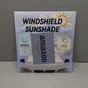 INSAUTO Custom Fit Windshield Sun Shade Accessories for Nissan Rogue 2014-2020 (Rogue Sport Not Fit), Foldable Front Window Sunshade, UV & Heat Reflector, Keeps Interior Cool, Includes Storage Bag