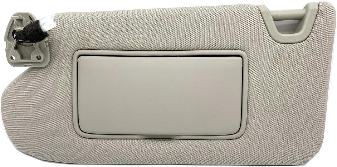 Ezzy Auto Gray Left Driver Side Sun Visor Compatible with Nissan Altima 2013-2016 96401-3TA2A 964013TA2A