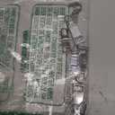 uxcell 8Pcs Zipper Pull Replacement, 1" Detachable Metal Zipper Handle Mend Fixer Tab Repair for Luggage Suitcase Backpack Jacket Bags Boots Coat Handbags, Gunmetal Black