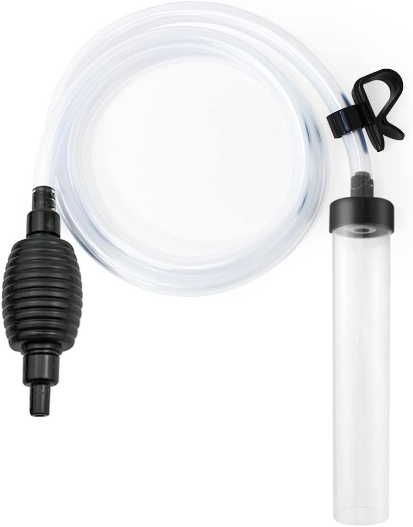 Laifoo 5ft Aquarium Siphon Vacuum Cleaner for Fish Tank Cleaning Gravel & Sand
