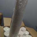 Hot Cups, White Paper, 10oz, Case of 1000 (20 packs x 50), Large