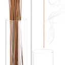 2 in 1 Incense Holder for Sticks, Incense Burner Holder with Glass Ash Storage and Incense Sticks Organizer, Insence-Stick Holder for Yoga Spa Meditation Home Decor