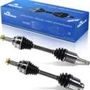Maxfavor CV Axle Front Pair FWD Fit for 2007-2014 Ford Edge CV Axles Shaft