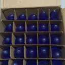 Meconard C9 Led Replacement Christmas Light Bulbs, C9 Shatterproof Led Bulbs for Christmas Indoor Outdoor String Lights, E17 Intermediate Base, Commercial Grade Holiday Bulbs, Blue, 25Pack