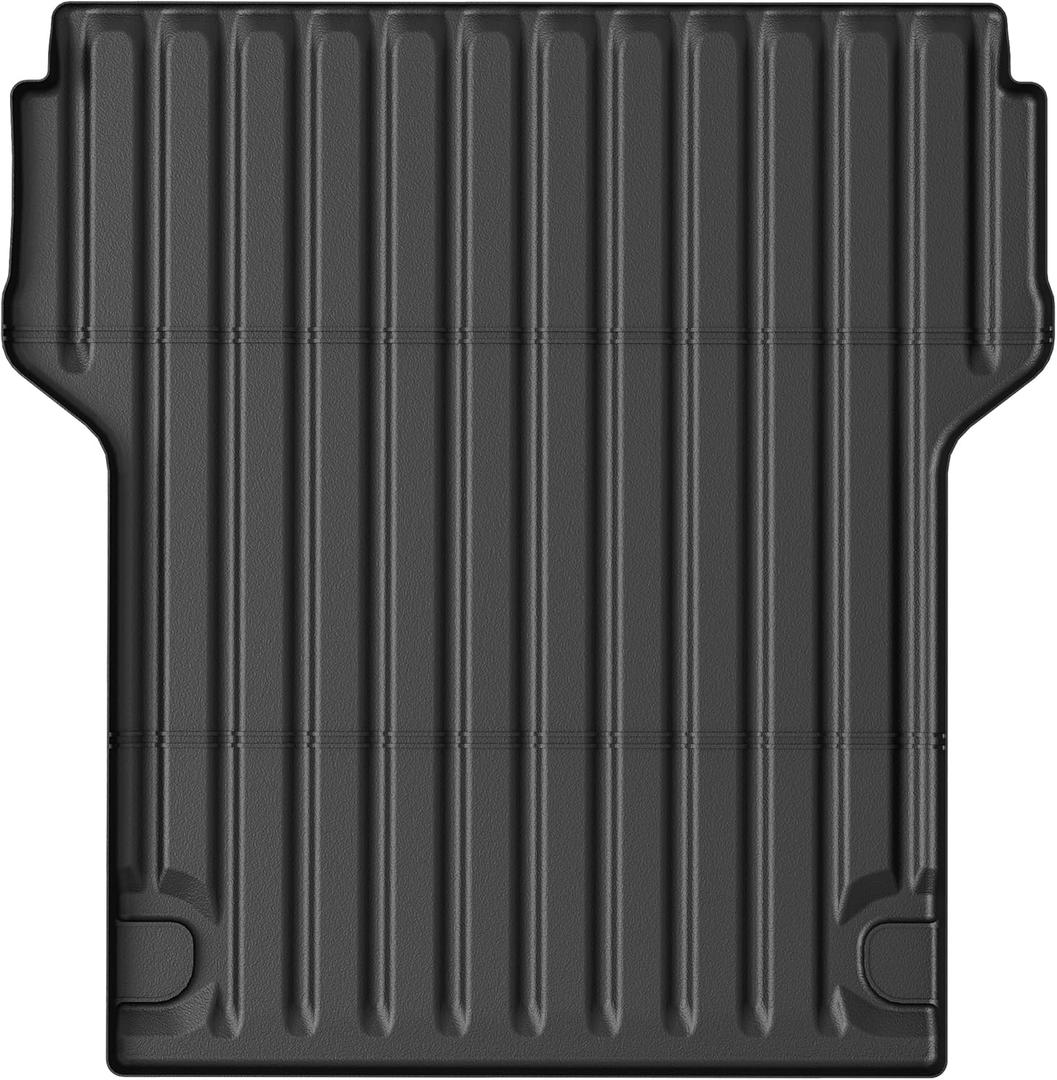 Truck Bed Mat for 2022 2023 2024 2025 Ford Maverick Hybrid & Gas 4.5 Feet(54.4 inches) Bed, All Weather TPE Heavy Duty Pickup Bed Liner Cargo Mat