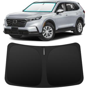 INSAUTO Custom Fit Windshield Sun Shade Accessories for Honda CRV CR-V 2023-2026, Foldable Front Window Sunshade, UV & Heat Reflector, Keeps Interior Cool, Includes Storage Bag