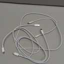 3pack USB C to USB C Cable, 60w (3A) 6FT Fast Long Charger Cord for iPhone 16/15/15 Pro/15 Plus/15 Pro Max,iPad Pro12.9/11, iPad mini 6, iPad Air 4/5,Samsung S23/22