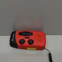 Emergency Hand Crank Radio with LED Flashlight for Emergency, AM/FM NOAA Portable Weather Radio with 2000mAh Power Bank Phone Charger, USB Charged & Solar Power for Camping, Emergency (Red)