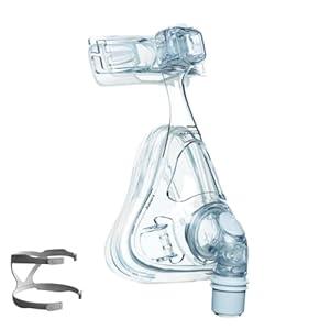 CPAP Mask, TMS Comfort Series Nasal CPAP MASK, CPAP Masks Full Set with Headstrap, Frame, Elbow and Cushion, Strong Sealing Performance