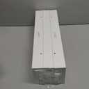 upsimples Floating Shelves for Wall, Wall Shelves for Decor Storage Set of 6, Wall Mounted Wood Shelf for Bedroom, Living Room, Bathroom, Kitchen, Picture Ledge Shelf, White (15.7in)